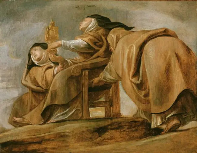 Saint Clare of Assisi, 1620 - Peter Paul Rubens