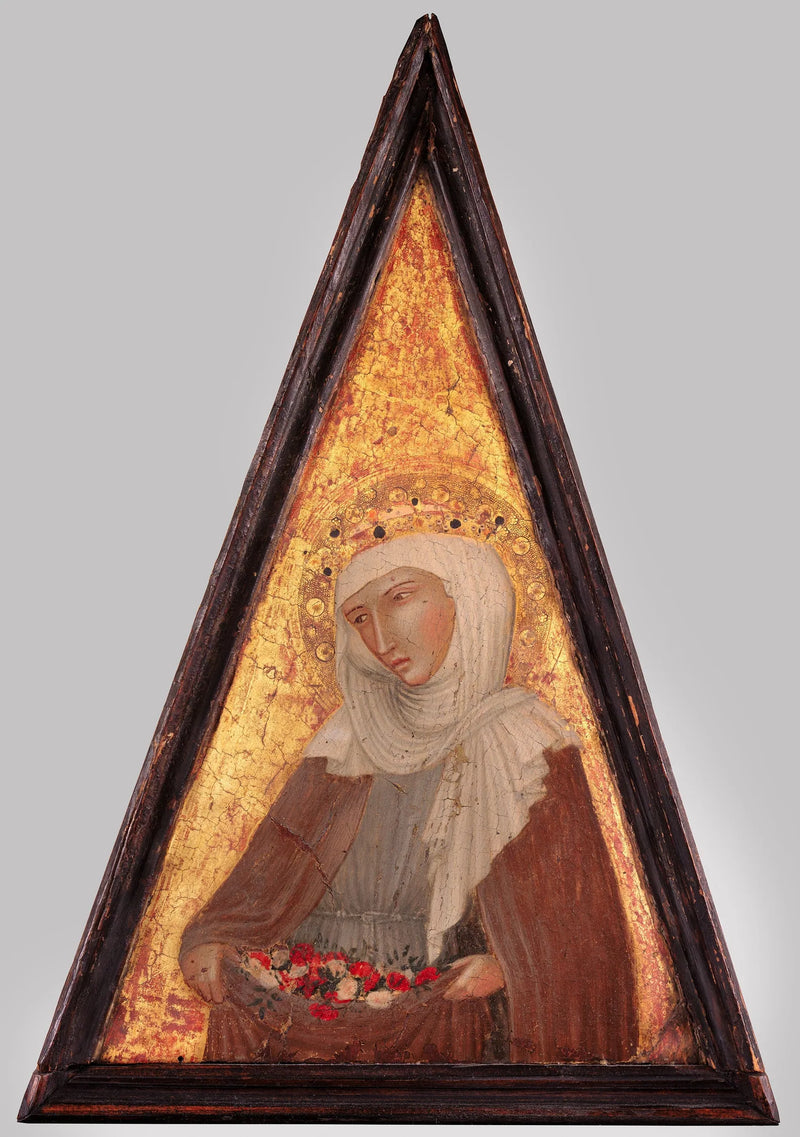 Saint Elizabeth of Hungary - Ambrogio Lorenzetti