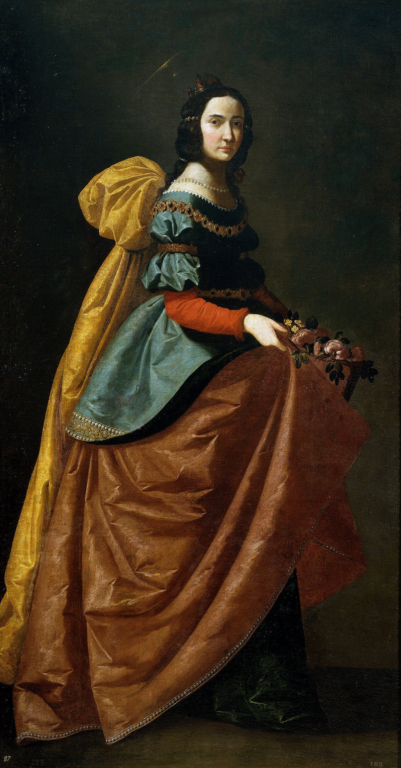 Saint Elizabeth of Portugal - Francisco de Zurbarán