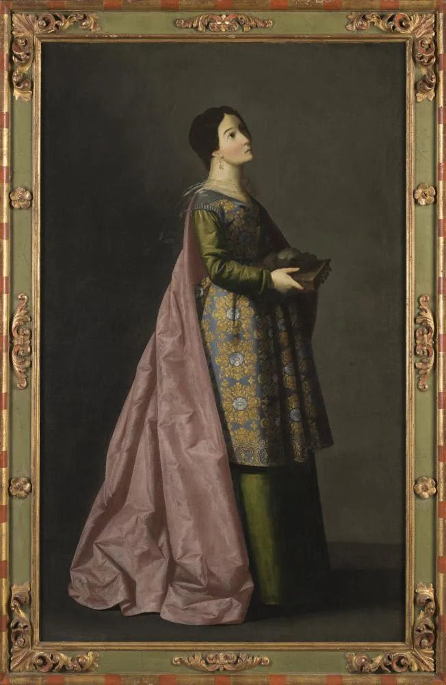 Saint Emerentiana (Santa Emerenciana) - Francisco de Zurbarán