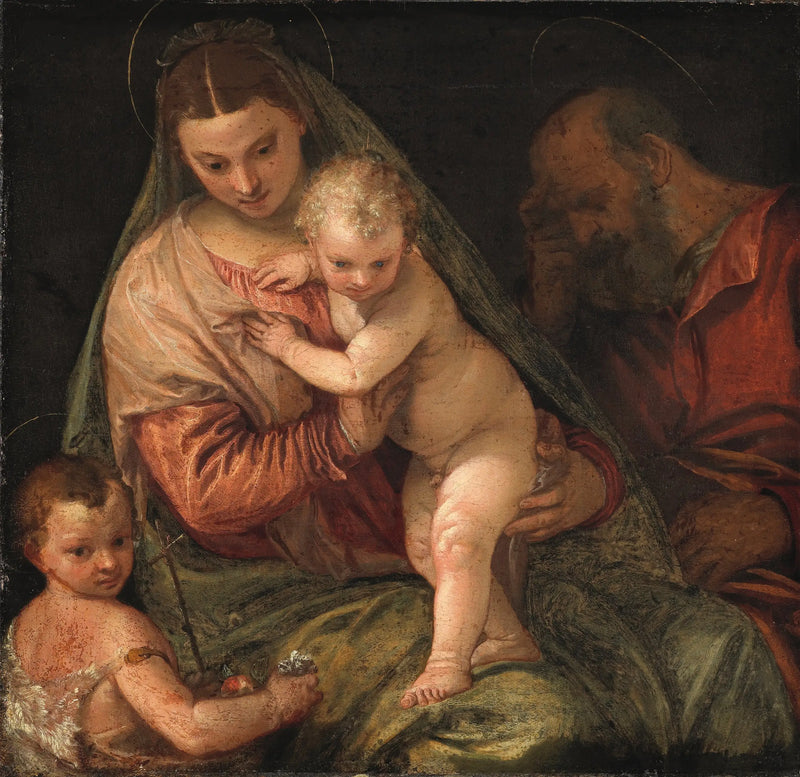 Holy Family with the Young Saint John - Paul Véronèse