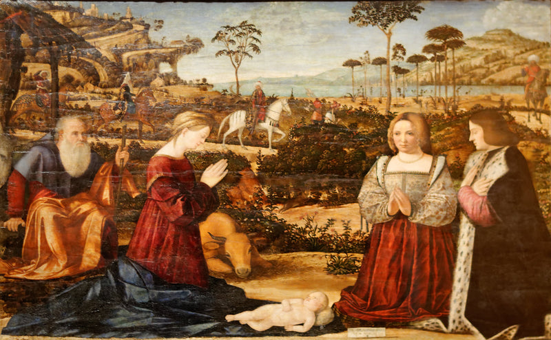 Holy Family and Donors - Vittore Carpaccio