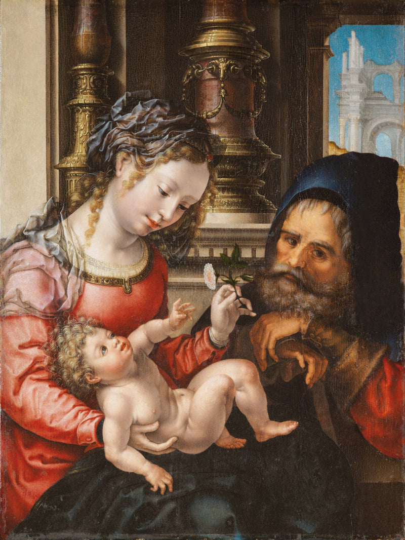 Holy Family - Jan Gossaert