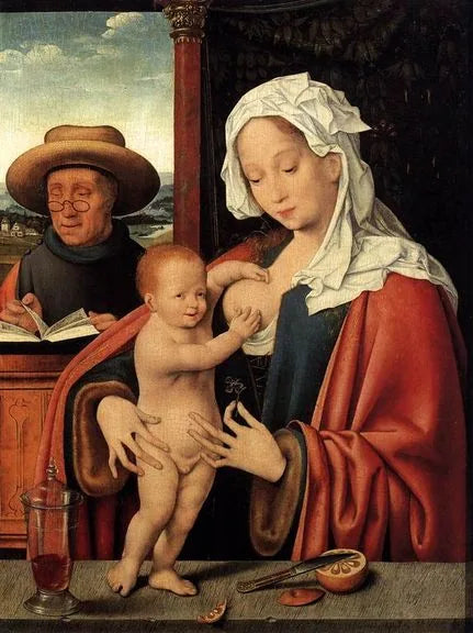 Holy Family - Joos van Cleve
