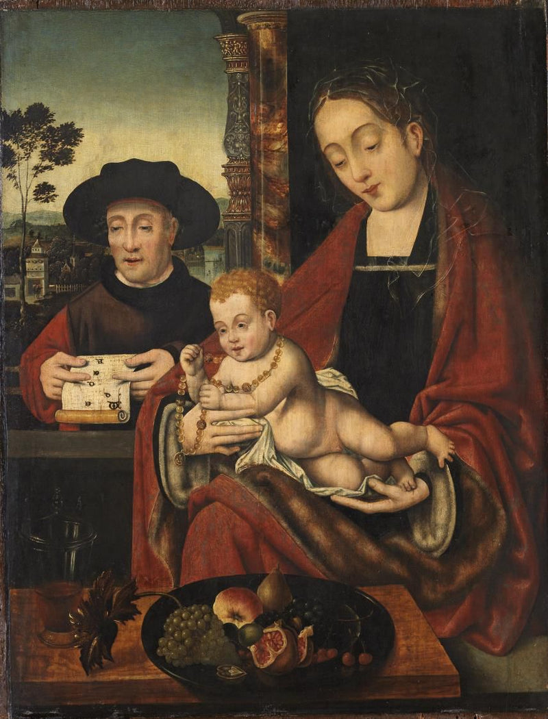 Holy Family - Joos van Cleve