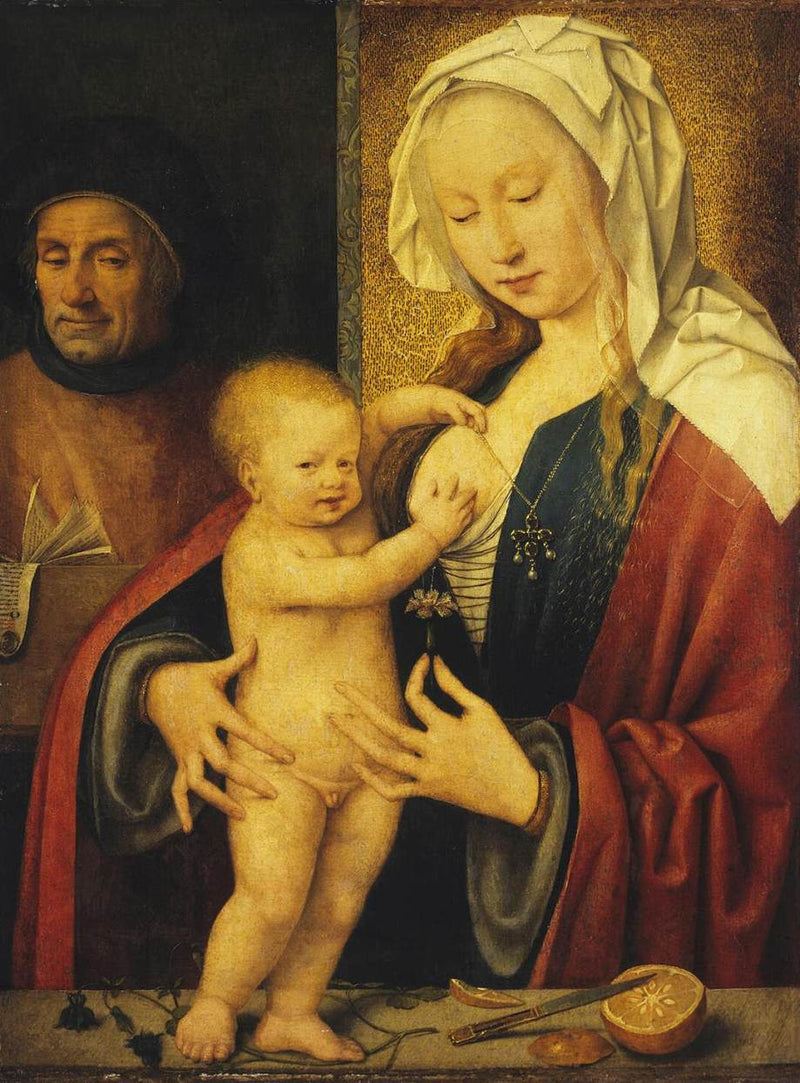 Holy Family - Joos van Cleve