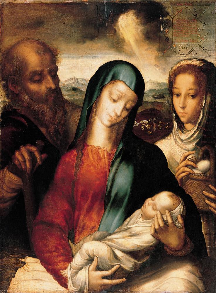 Holy Family - Luis de Morales