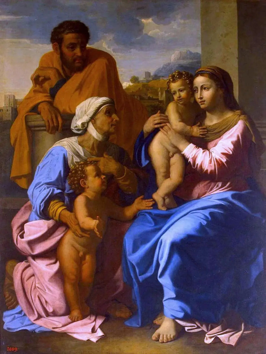 Holy Family - Nicolas Poussin