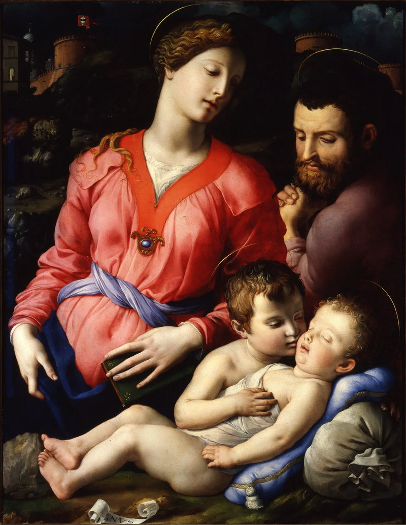 Holy Family Panciatichi - Bronzino