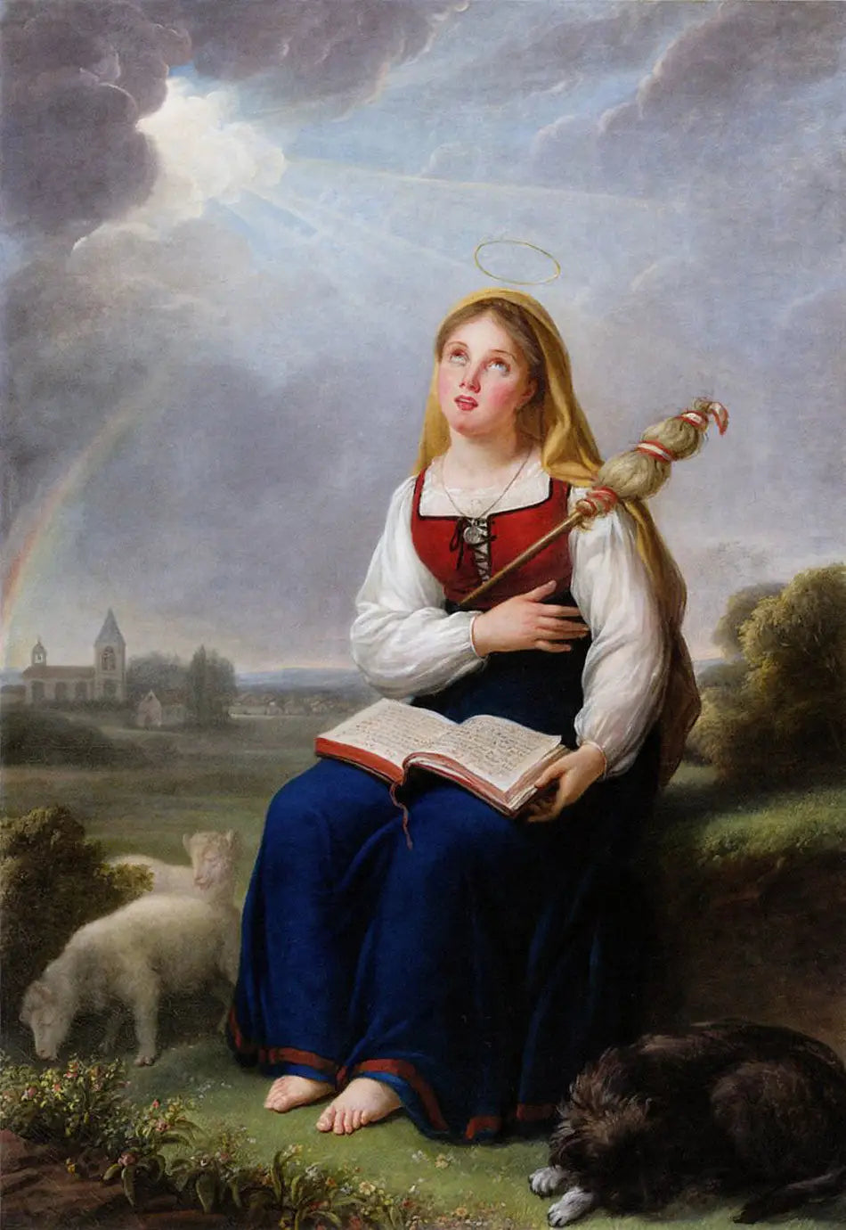 Sainte-Geneviève - Élisabeth Vigée Le Brun - Alpha Reproduction