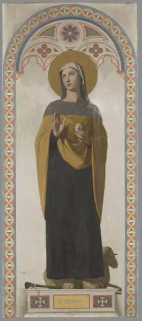 Saint Genevieve, patroness of Paris - Jean-Auguste-Dominique Ingres