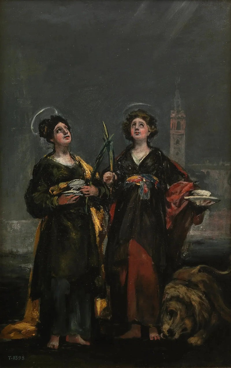 Saint Justa and Saint Rufina - Francisco de Goya