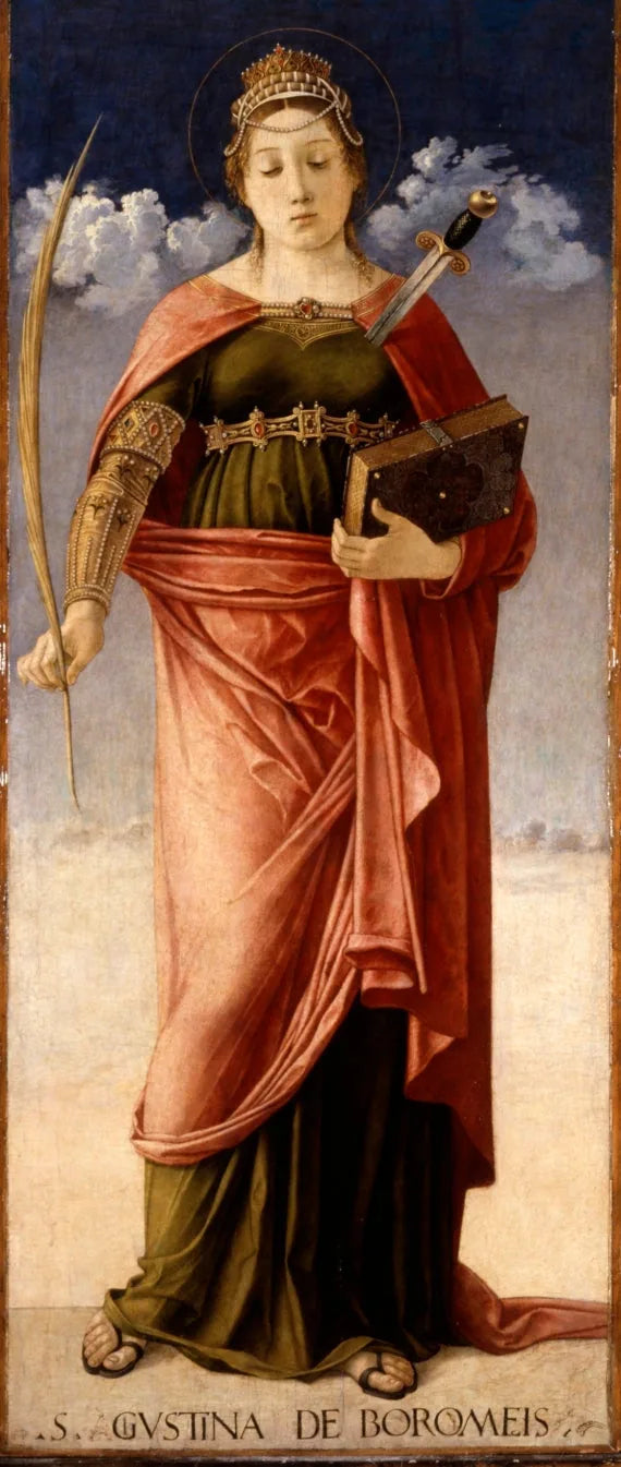 Saint Justine Borromeo - Giovanni Bellini