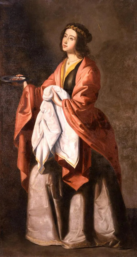 Saint Lucia (New York) - Francisco de Zurbarán