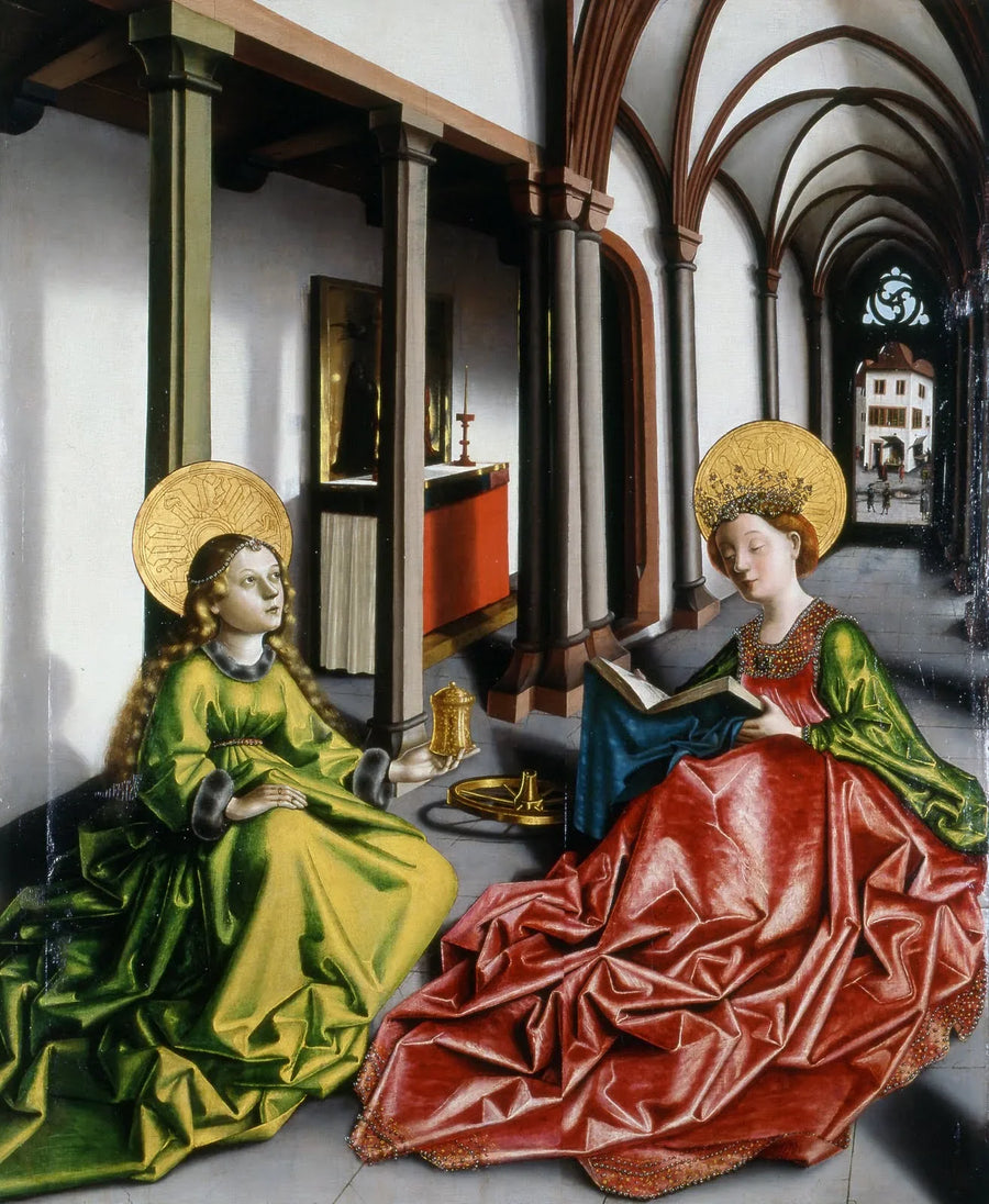 Sainte Madeleine and Sainte Catherine - Konrad Witz