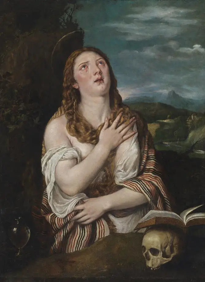 Penitent Saint Mary Magdalene - Titian