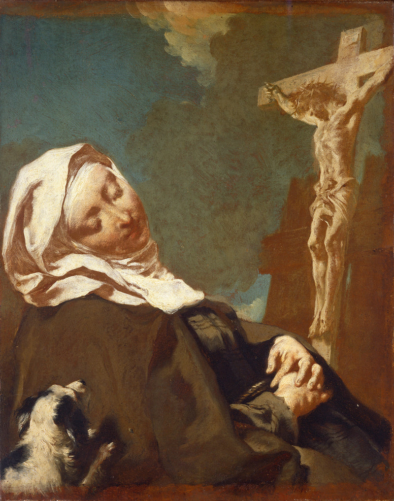 Saint Margaret of Cortona - Giovanni Battista Piazzetta