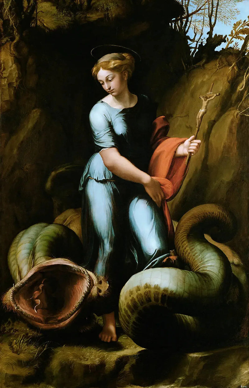 Saint Margaret - Raphael Sanzio