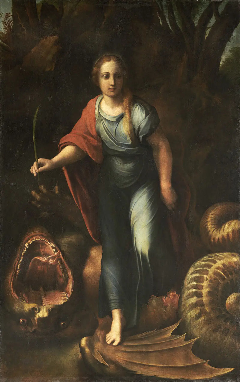 Saint Margaret - Raphael Sanzio