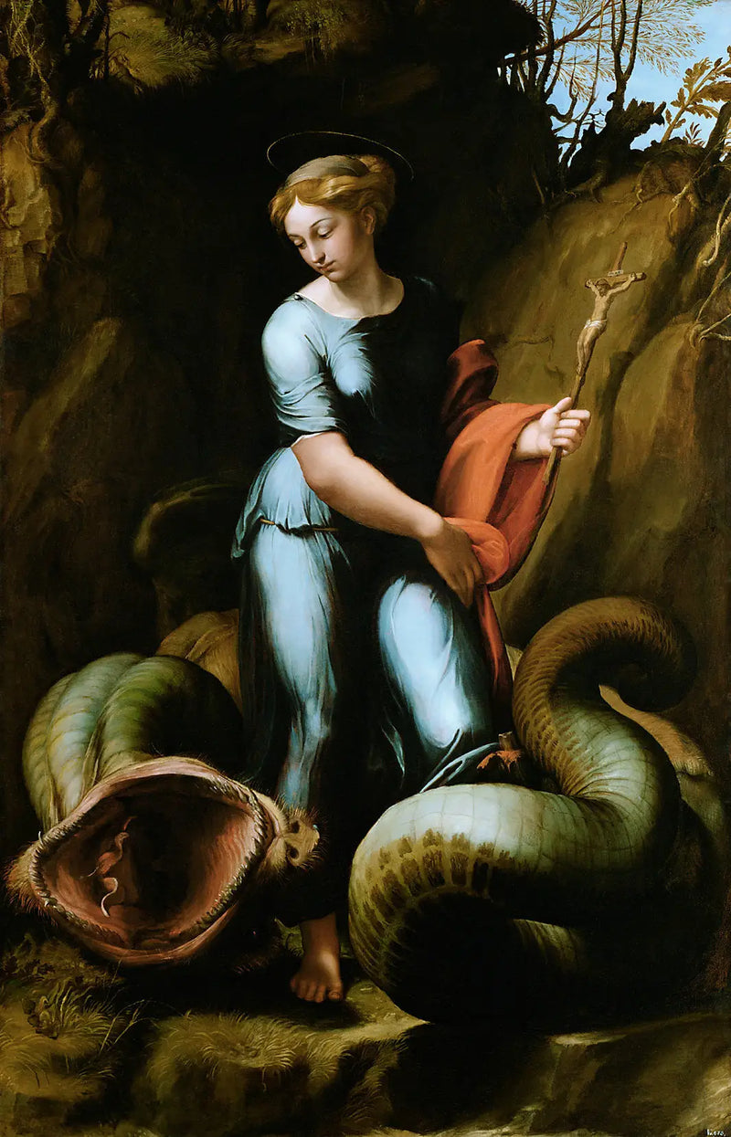 Saint Margaret - Raphael Sanzio