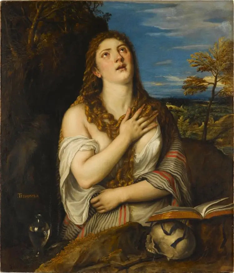 Saint Mary Magdalene in Penitent - Titian
