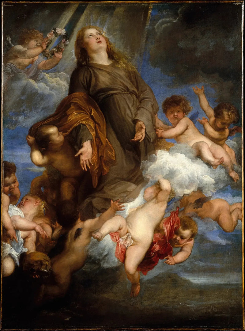 Sainte Rosalie Interceding for the Pestilence Victims of Palermo - Antoine van Dyck