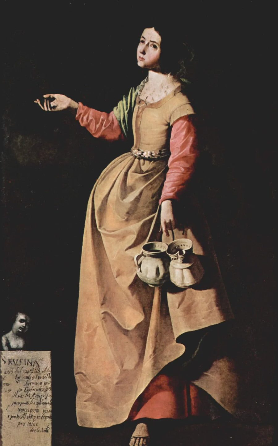 Saint Rufina - Francisco de Zurbarán