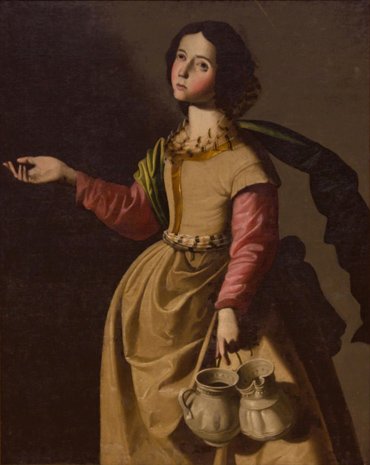 Saint Rufina - Francisco de Zurbarán