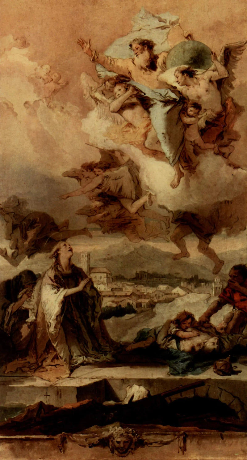 Saint Thècle praying for the plague victims - Giovanni Battista Tiepolo