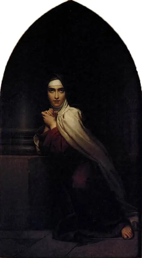 Saint Thérèse of Ávila in prayer - François Gérard