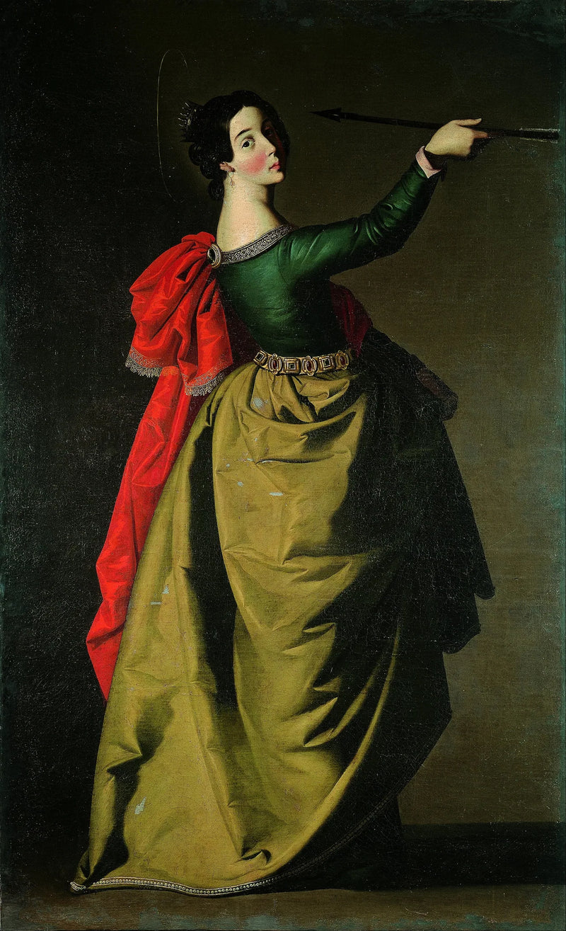 Saint Ursula - Francisco de Zurbarán