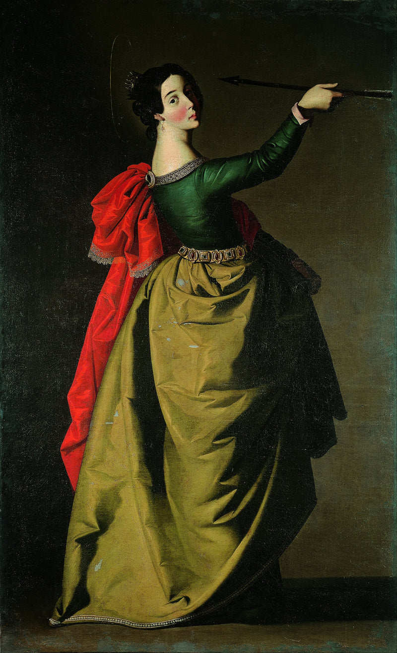 Saint Ursula - Francisco de Zurbarán