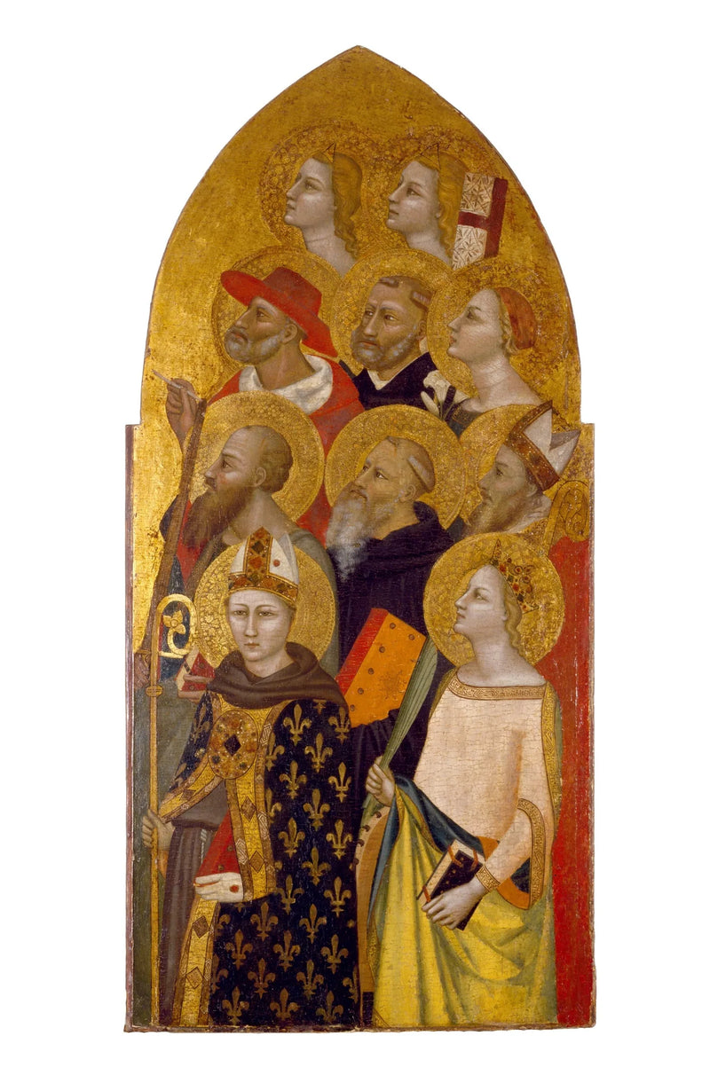 Saints et anges - Allegretto Nuzi