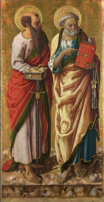 Saints Peter and Paul - Carlo Crivelli