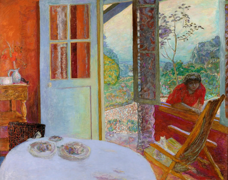Dining Room in the Countryside - Pierre Bonnard