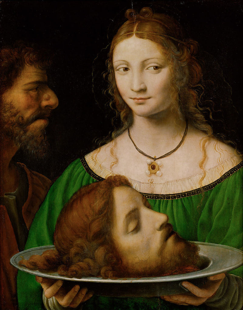 Salomé with the head of John the Baptist - Bernardino Luini