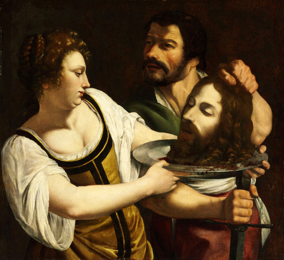 Salomé with the Head of Saint John the Baptist - Artemisia Gentileschi
