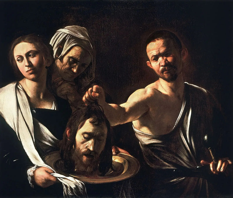 Salome with the Head of Saint John the Baptist - Caravaggio