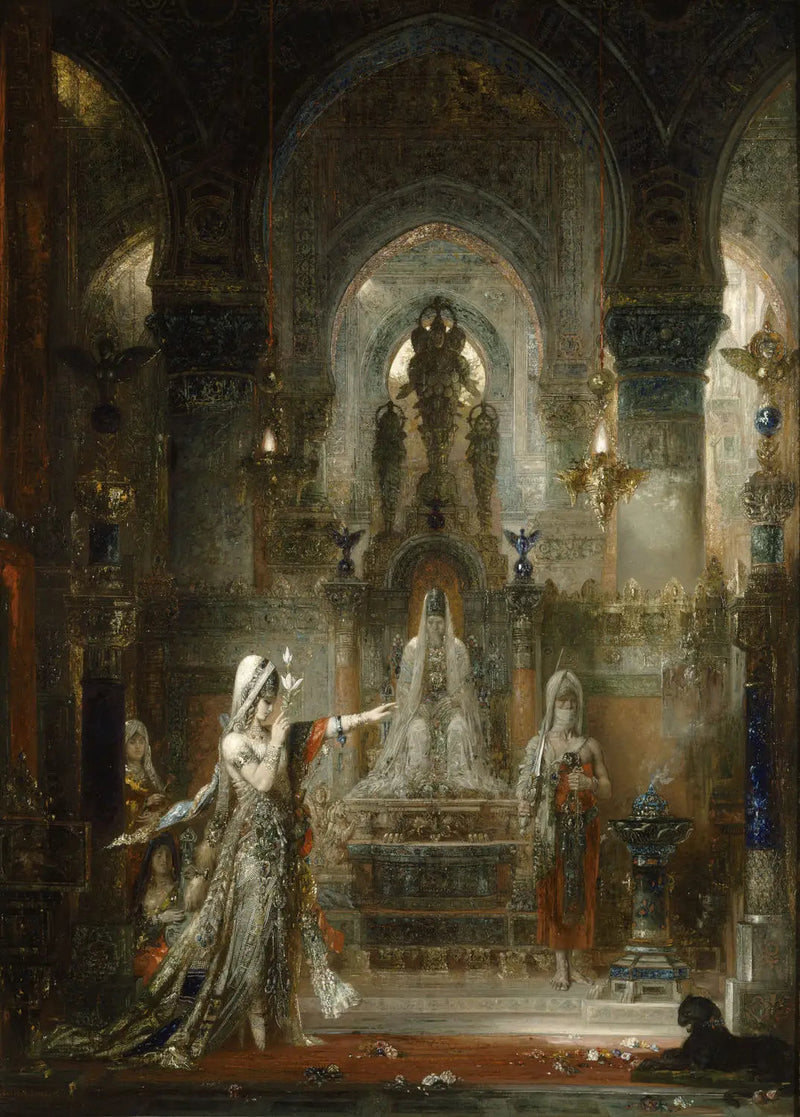 Salomé dancing in front of Herod - Gustave Moreau