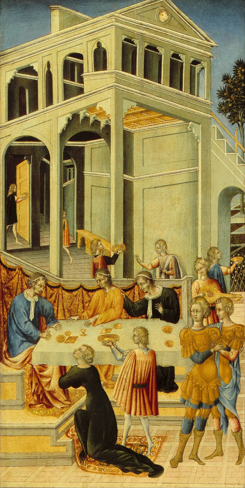Salomé Demands the Head of Saint John the Baptist - Giovanni di Paolo