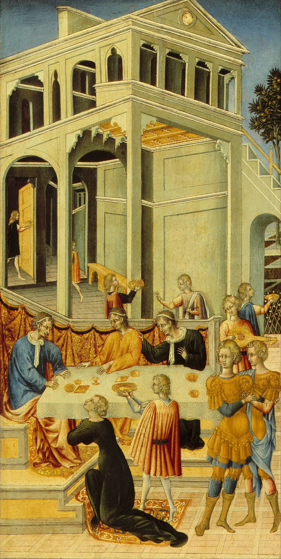 Salomé Demands the Head of Saint John the Baptist - Giovanni di Paolo