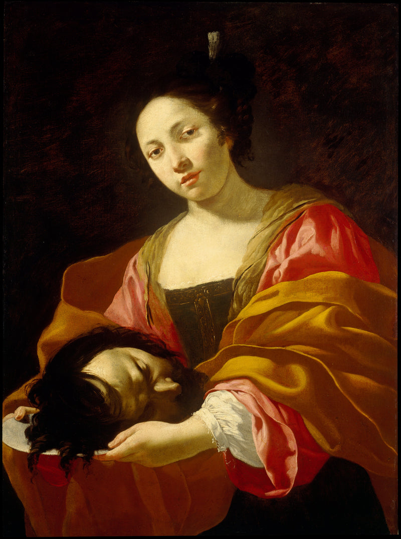 Salomé and the Head of Saint John the Baptist - Simon Vouet