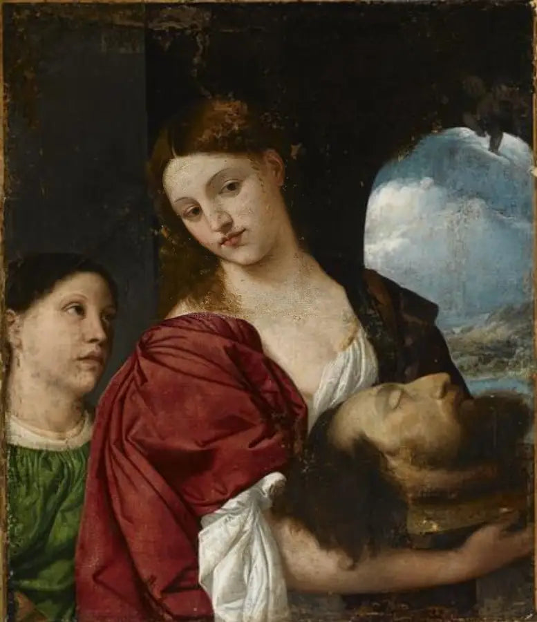 Salomé - Titian image 1 copie peinte à la main à l’huile