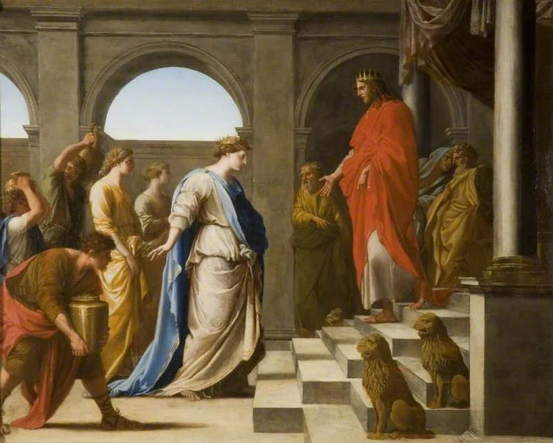 Solomon and the Queen of Sheba - Eustache Le Sueur