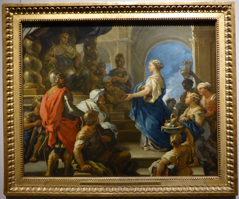Solomon and the Queen of Sheba - Luca Giordano