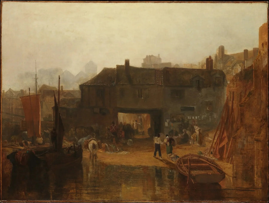 Saltash with the Water Ferry, Cornwall - J. M. W. Turner