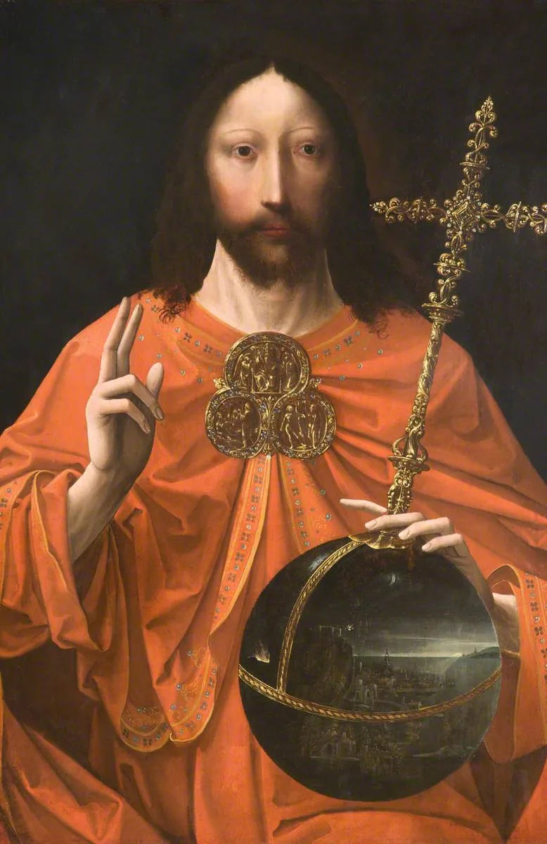 Salvator Mundi (Christ's Blessing) - Quentin Metsys
