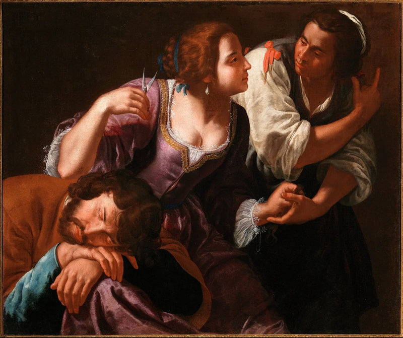 Samson and Delilah - Artemisia Gentileschi