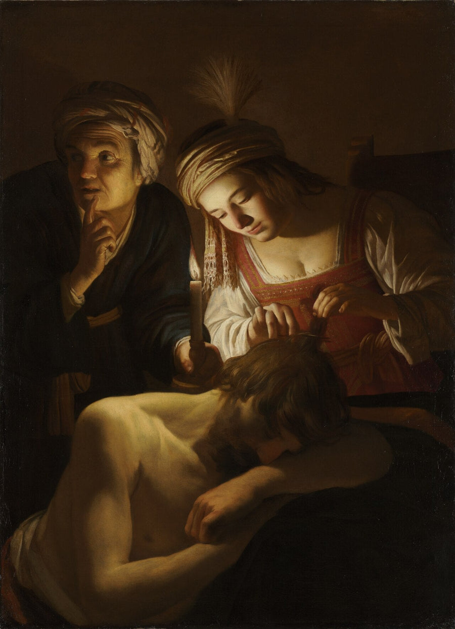 Samson and Delilah - Gerrit van Honthorst
