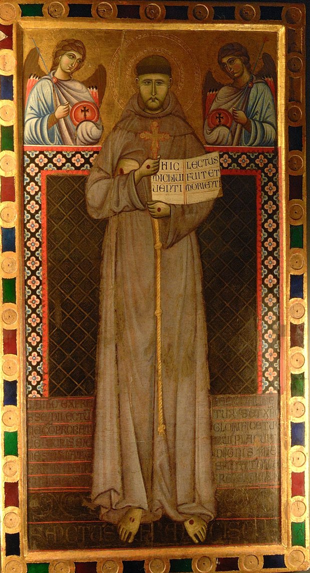 Saint Francis Among Two Angels (Master of Saint Francis)